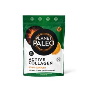 Planet Paleo Orange Active Collagen 210g Front Resealable Pouch