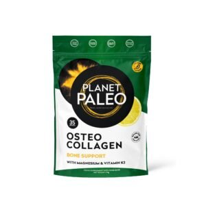 Planet Paleo Lemon Osteo Collagen 175g Front Resealable Pouch
