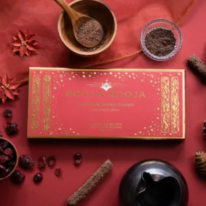 Booja Booja Yuletide Spice Truffle Loglets 115g Front Box