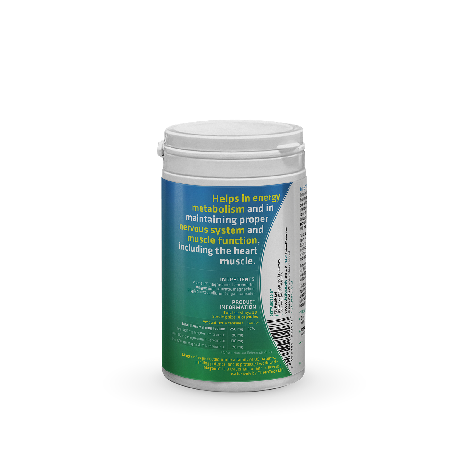 ITLHealth MAGtrio Capsules (120 Capsules) - Image 2